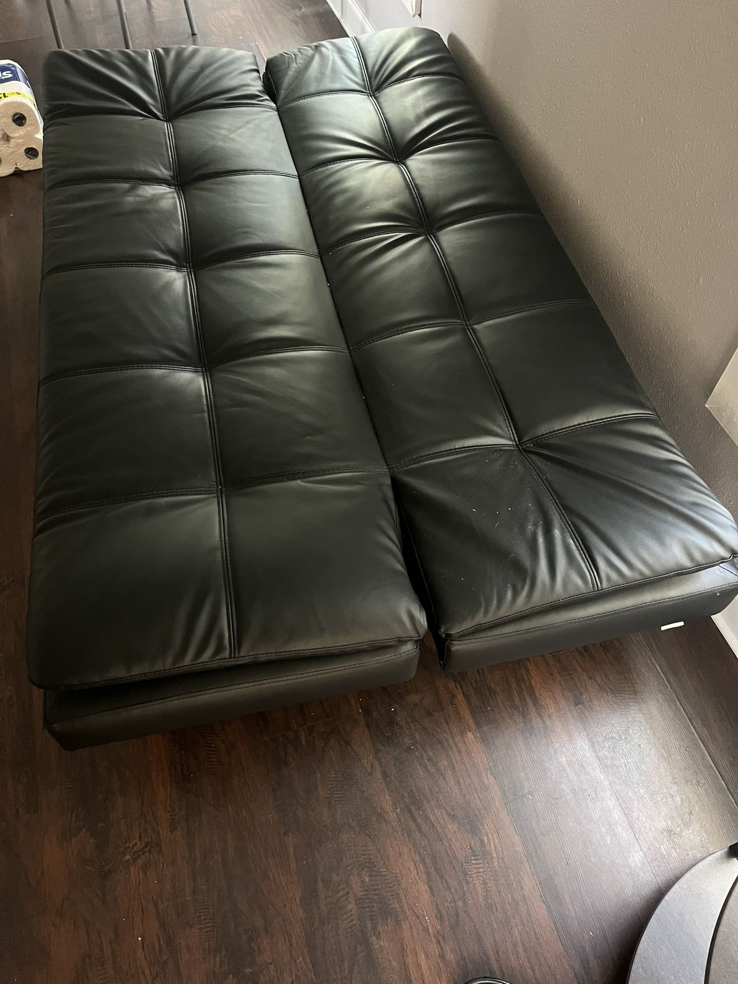 Leather Futon 