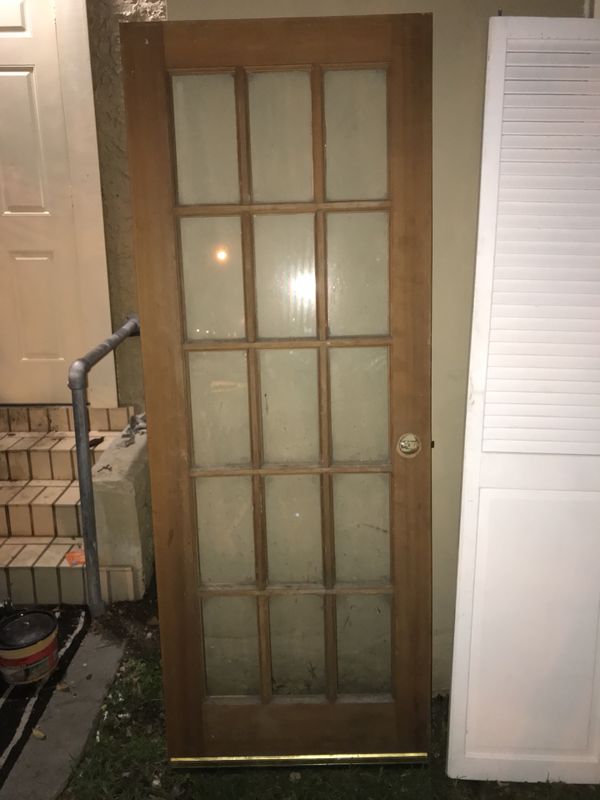 30 X 80 Wood Door French Colonial No Frame Non Impact For 30 X 80 Wood Door French Colonial No Frame Non Impact