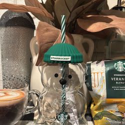 Starbucks Limited Edition Bearista Glass Cup