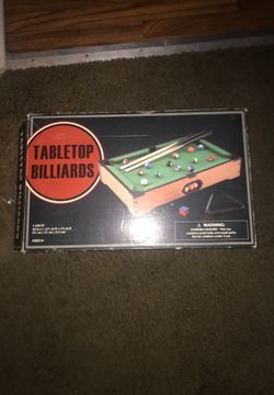 Tabletop billiard