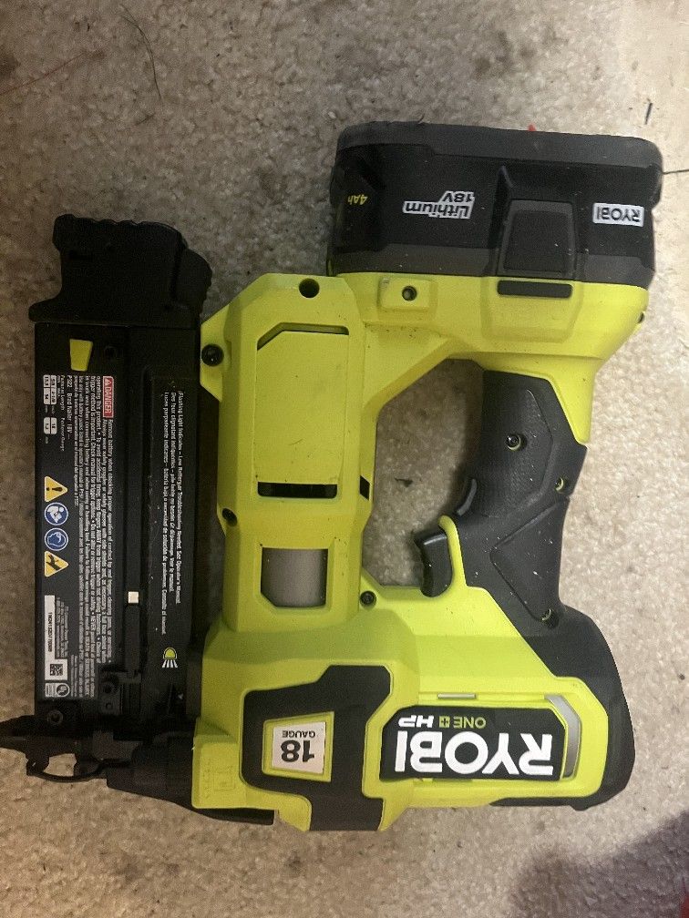 Ryobi 18g Brad