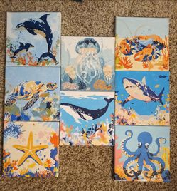 Creatures of the Sea Paintings
