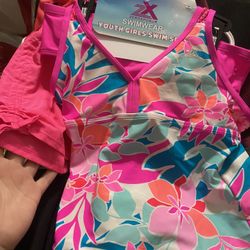 Junior Bathing Suit Set Size 14, Large