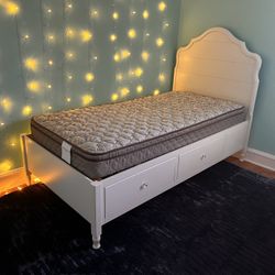Twin Bed With Storage 