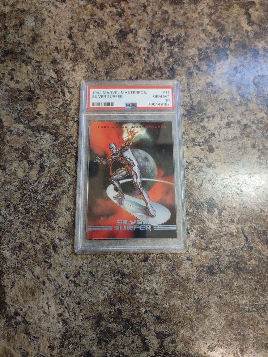 1993 Marvel Masterpiece Silver Surfer #11 PSA GEM MINT 10