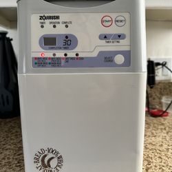 ZOJIRUSHI bread maker