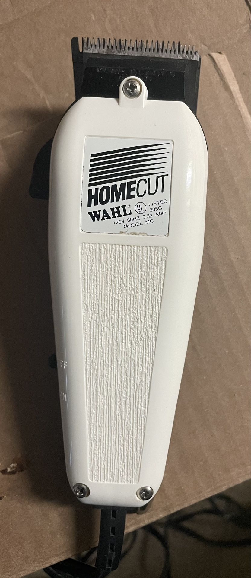 Wahl Home Cut Adjustable 305G Model MC Hair Clipper Made In USA Tested Works