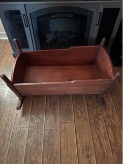 Vintage baby cradle