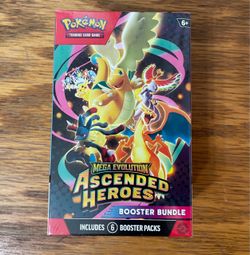 NEW Pokemon Ascended Heroes Booster Bundle Box trading card game TCG Factory Sealed AH ascending heros hero