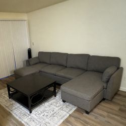 Sectional couches with storage