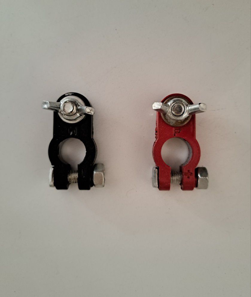 Positive +  And Negative - Battery Terminals Connections Posts Not A Toy  