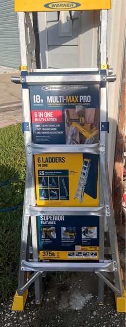 18 ft Ladder Werner 6 in 1