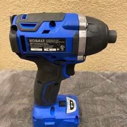 Kobalt 24 volt Impact Driver Brushless 1/4 inch (Tool Only)