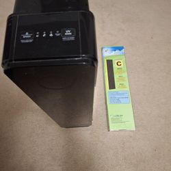 GermGuardian Air Purifier for Home with HEPA Pure Filter, UV-C Light Sanitizer, Eliminates Germs