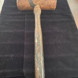 Antique Vintage Wooden Mallet
