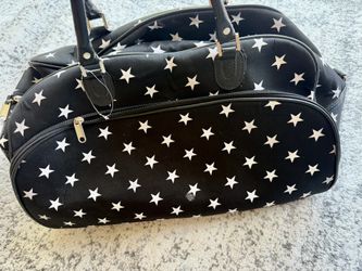 Rolling Travel Bag – Star Print