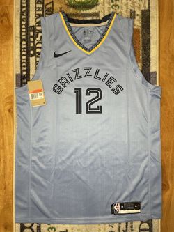 Ja Morant Memphis Grizzlies Light Blue 2020/21 Nike Swingman Jersey