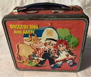 Vintage 1973 Raggedy Ann & Andy Lunchbox
