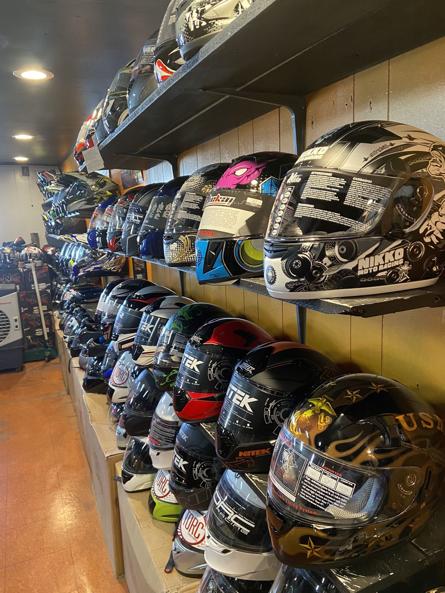 New Dot Motorcycle Helmets Jacket Gloves And More $50+