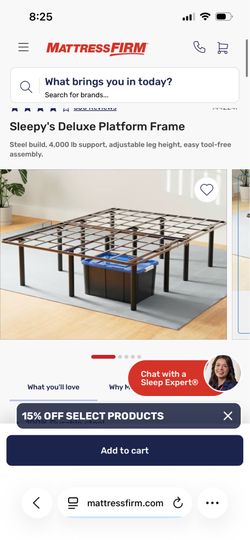 Queen Bed Frame - Ajustable (NEW)