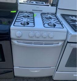 Hotpoint White Gas Range Stove 20”  Great for Compact Unit