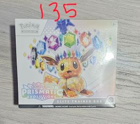 Pokemon Prismatic evolution ETB