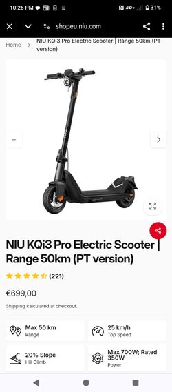 Electrical scooter proi3