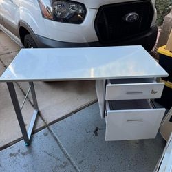 Metal 2 Drawer Desk