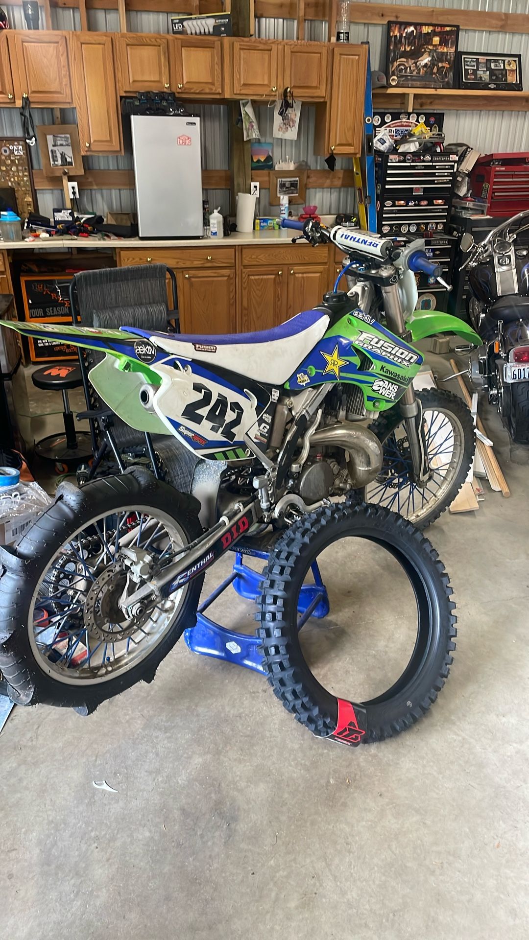 2007 Kawasaki 250 2 stroke