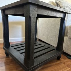 Wooden End Tables  x2