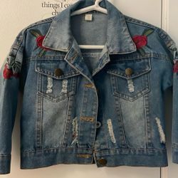 2T Rose Jean Jacket 