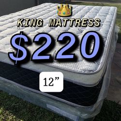 New King Size Mattress Only $220