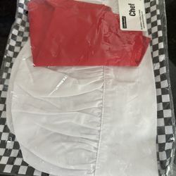 Lakeshore Chef Costume New