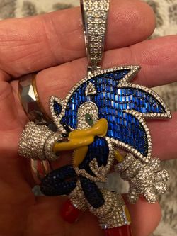 Supersonic iced out custom piece