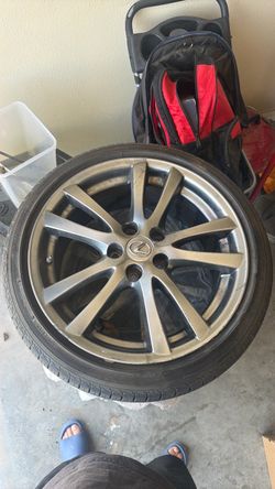 Lexus wheels 18s