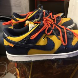 Nike Dunk Low Off-White University Gold