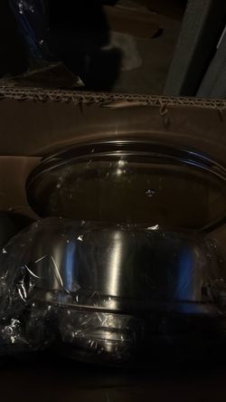 Stainless Steel Pot with Glass Lid