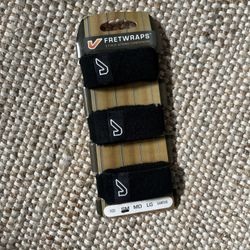 Guitar Strings Gruv Gear FretWraps String Muters 3-Pack Small Black