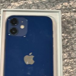 iPhone 12 MINI Blue UNLOCKED Like New 