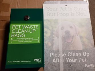 dog waste station