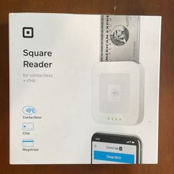Square reader for contactless+chip