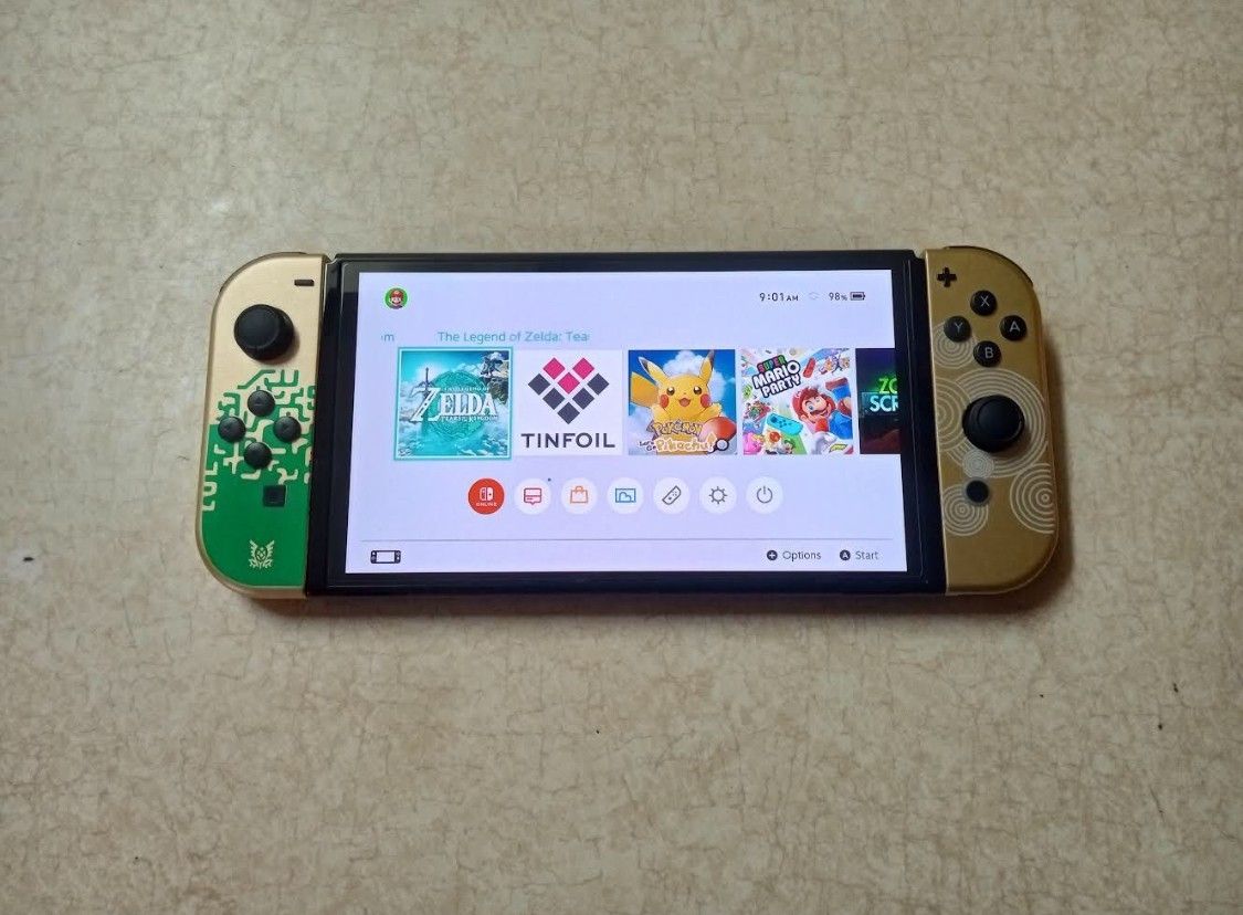 Switch OLED With 130 GAMES