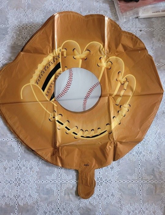 Glove Balloon Baseball Balloons