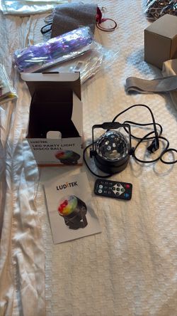 Party light disco ball LED.