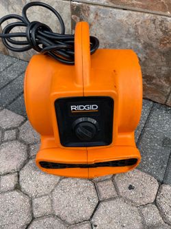 Ridgid Compact, Portable 600 CFM 3-Speed Air Mover and Blower Fan $90 Firm on Price