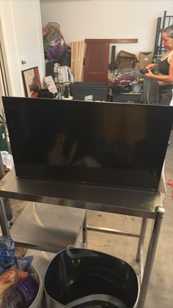 TCL Flat Screen TV with wall mount.