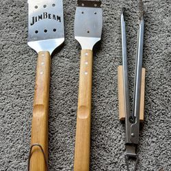 3pc Jim Beam Grilling Utensils