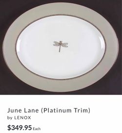 Kate Spade June Lane 13" Oval Platter