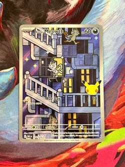 Alolan Meowth #139 Pokemon TCG 30th Celebration