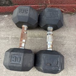 30 Lbs Dumbbell Weights 